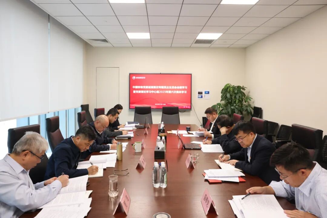 太阳集团tyc539党委开展巡视整改专题民主生涯会会前学习暨党委理论学习中心组2025年第六次整体学习